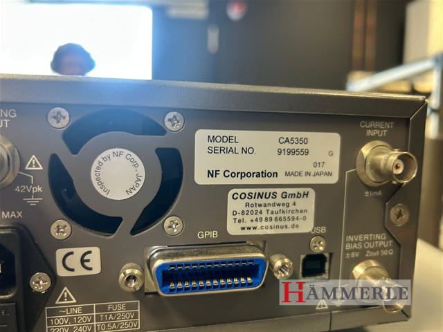 NF PROGRAMMABLE CURRENT AMPLIFIER CA5350